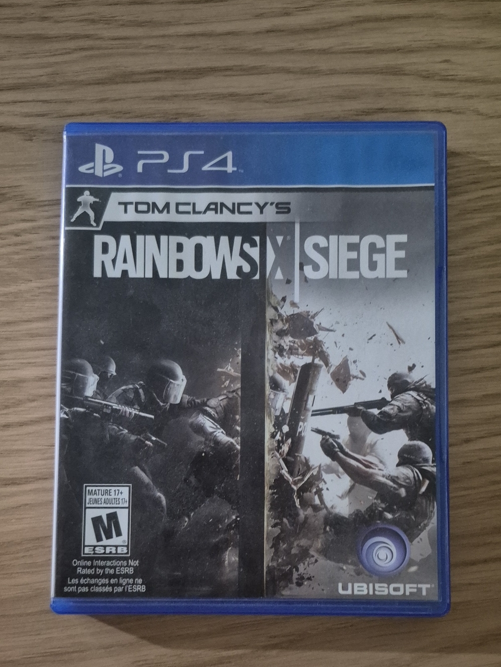 Tom Clancy's Rainbow Six Siege PS4 Game - Blue Case